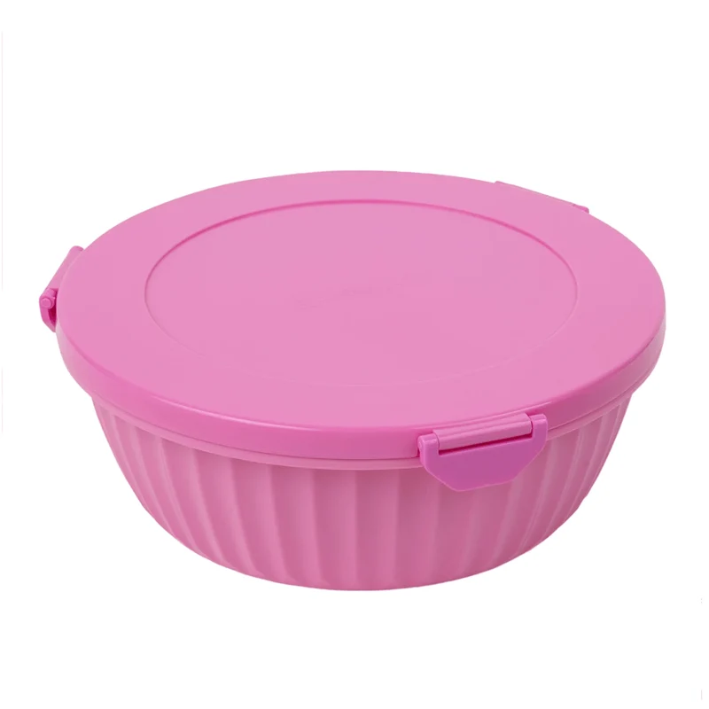 Poke-Bowl-Brotdose mit Trennwand, guava-pink