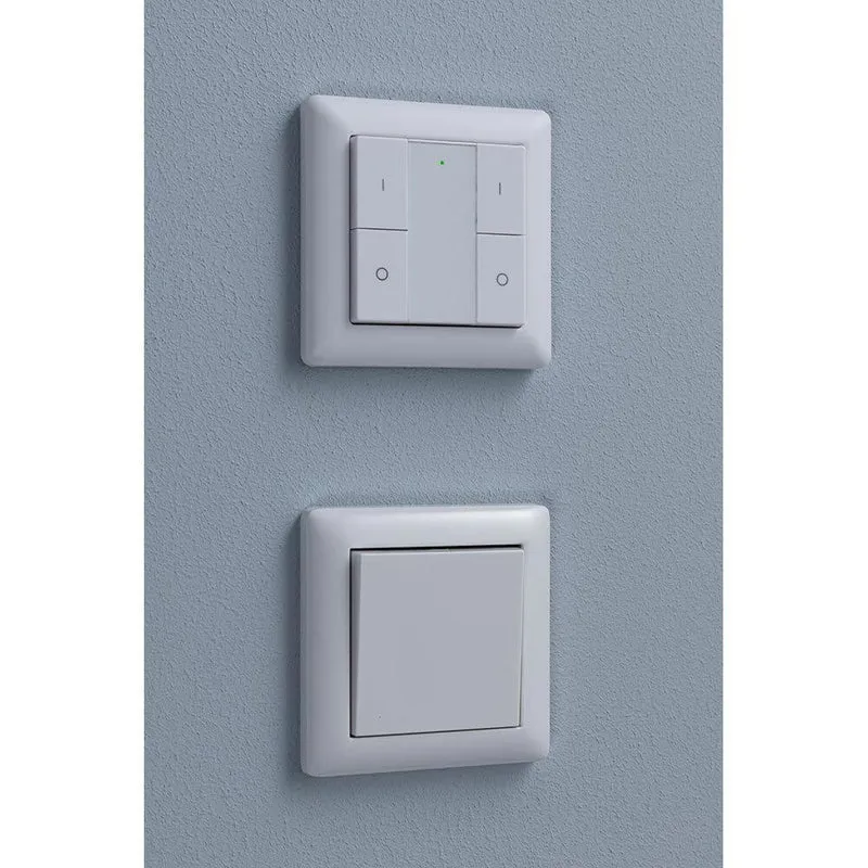 Wandschalter Smart Home Zigbee On-Off Dimmung Weiß