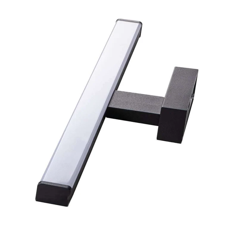 LED Spiegellampe Asto 60cm IP44 770lm 4000K Schwarz
