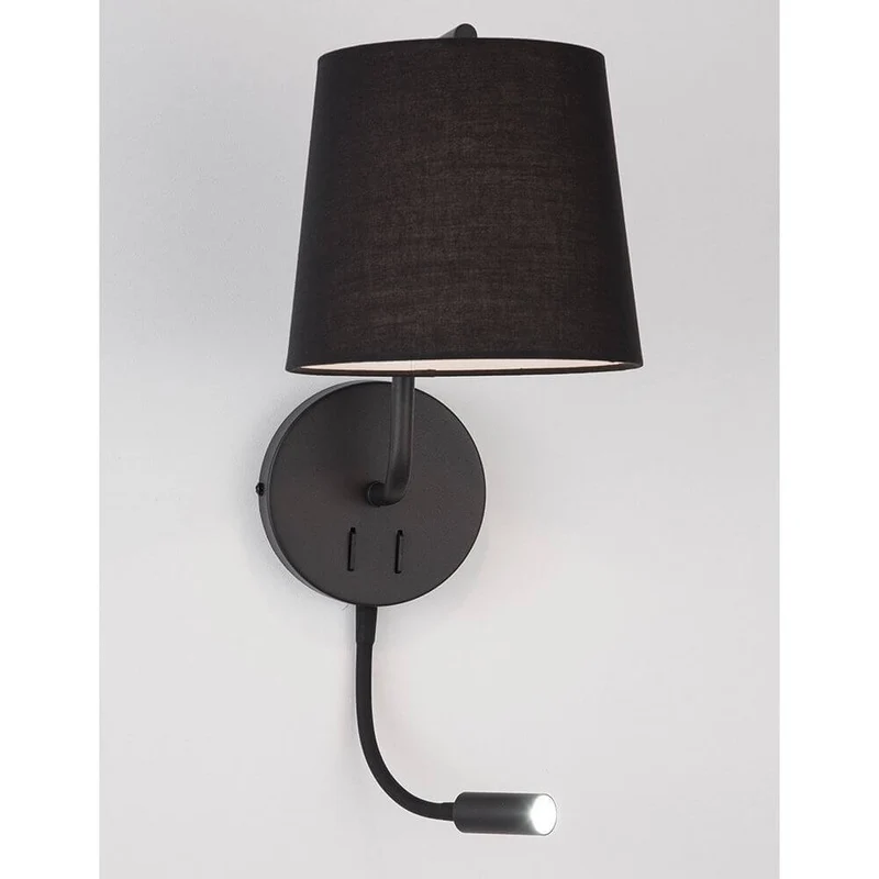 Sage Bett- & Wandlampe mit LED-Leselicht