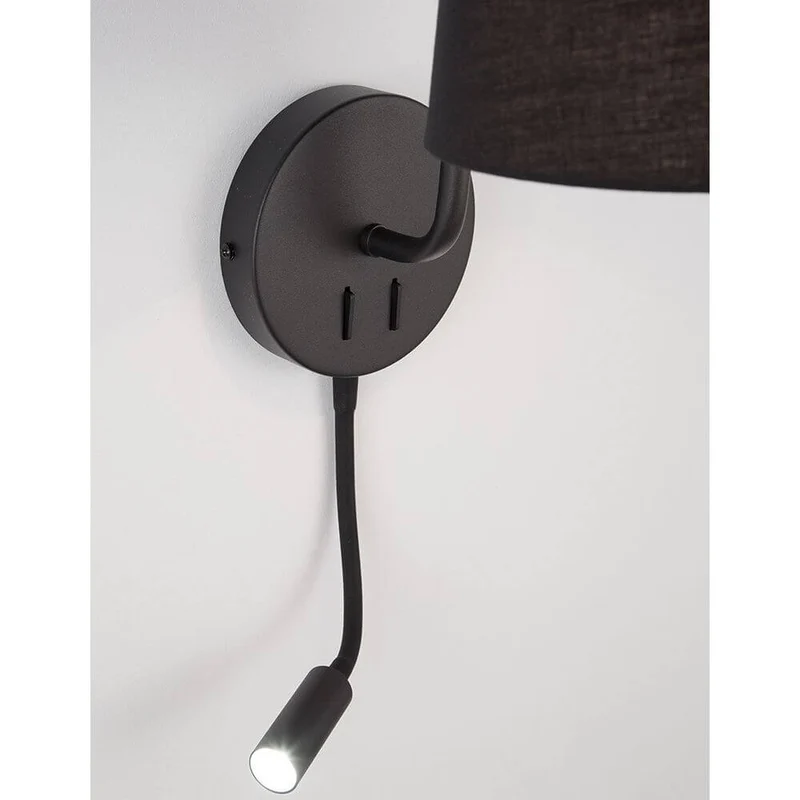 Sage Bett- & Wandlampe mit LED-Leselicht