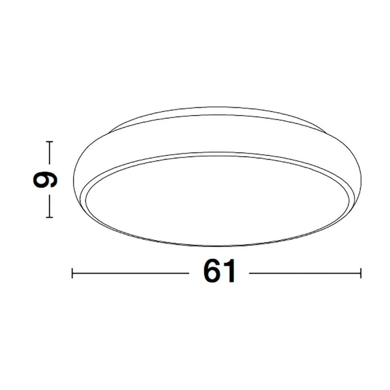 Gap LED Deckenlampe