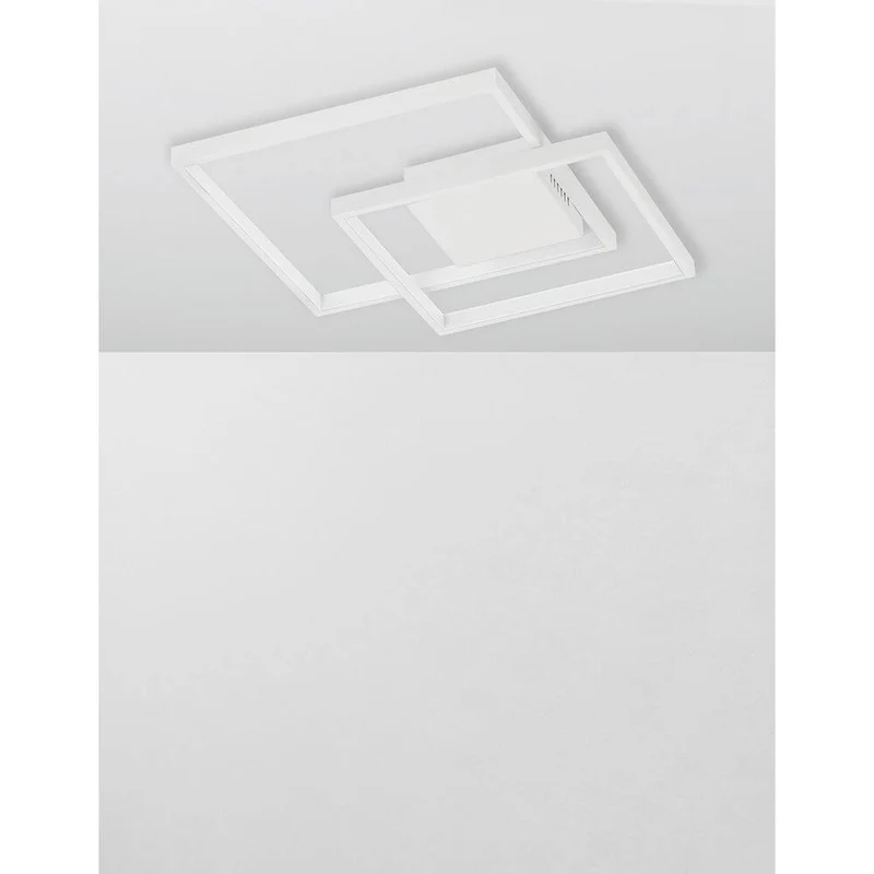 Porto LED Deckenleuchte Metall Weiß