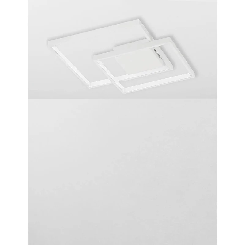 Porto LED Deckenleuchte Metall Weiß