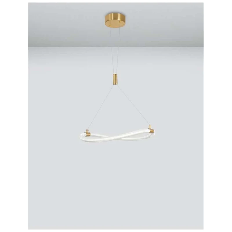 Cerelia LED Hängeleuchte Messing, Gold