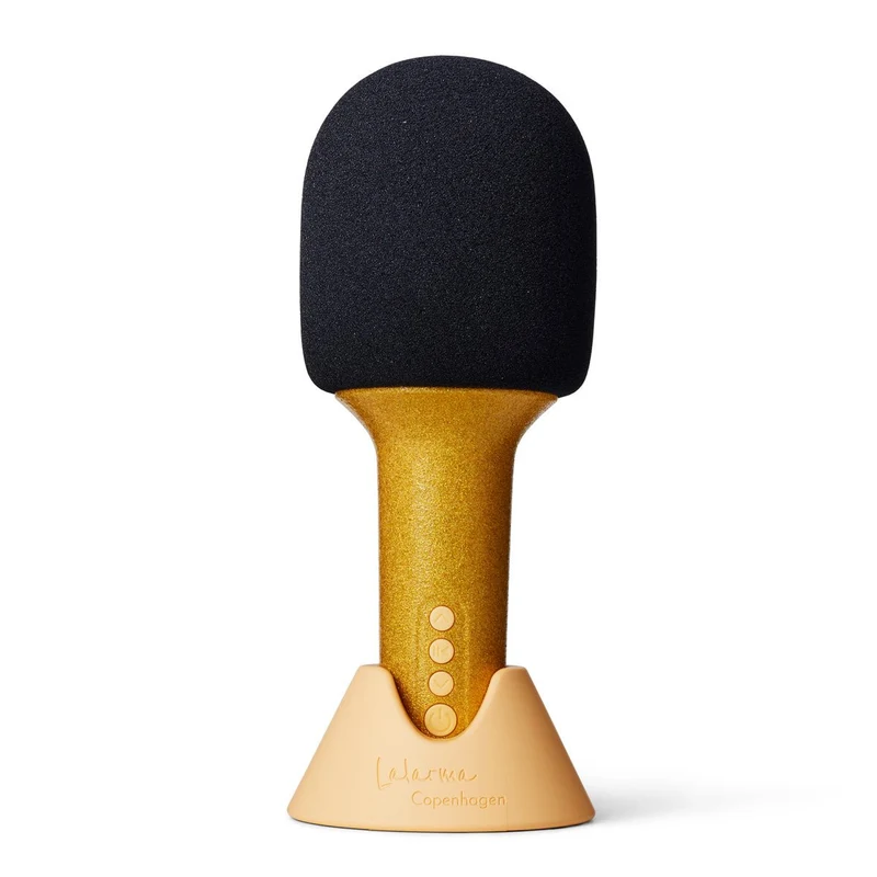 Glitter Grove Mikrofon Gold