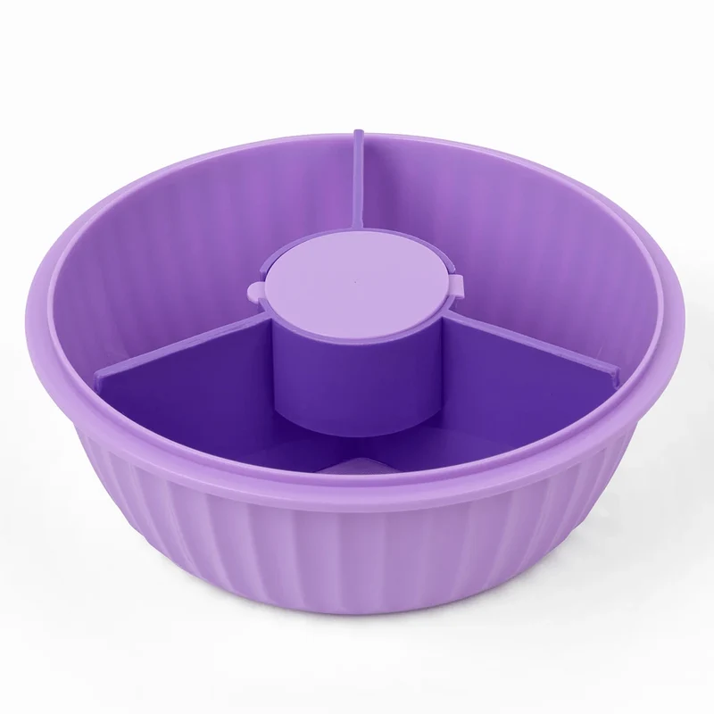 Poke-Bowl-Brotdose mit Trennwand Maui Purple
