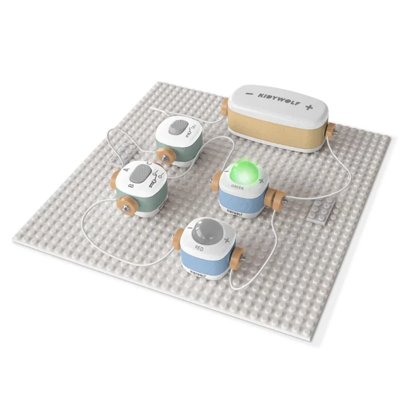Kidyelec Mein erstes Elektrizitäts-Kit, 11 Teile