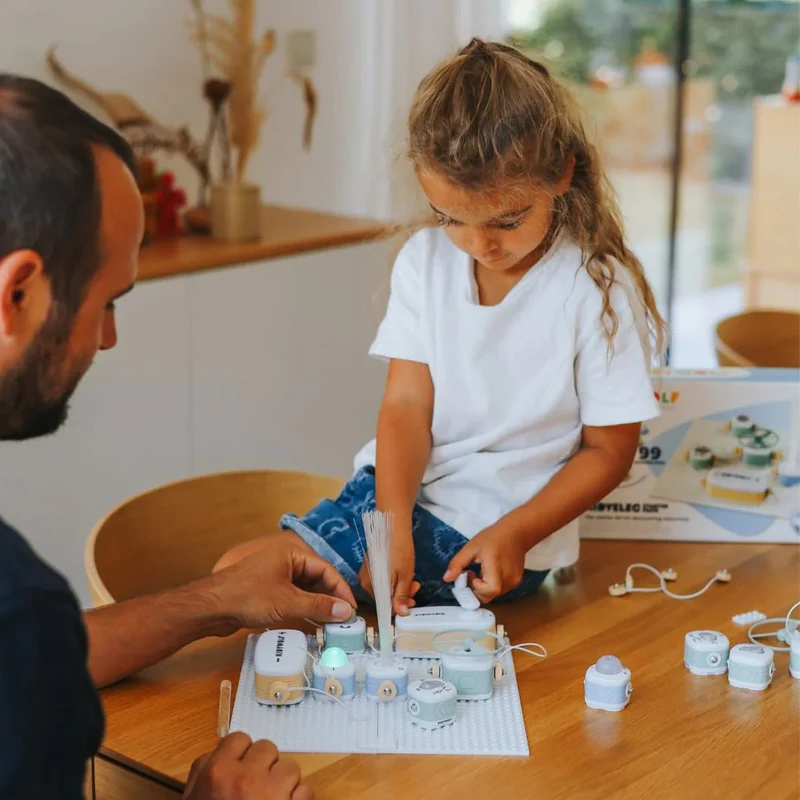 Kidyelec Mein erstes Elektizitäts-Kit, 18 Teile