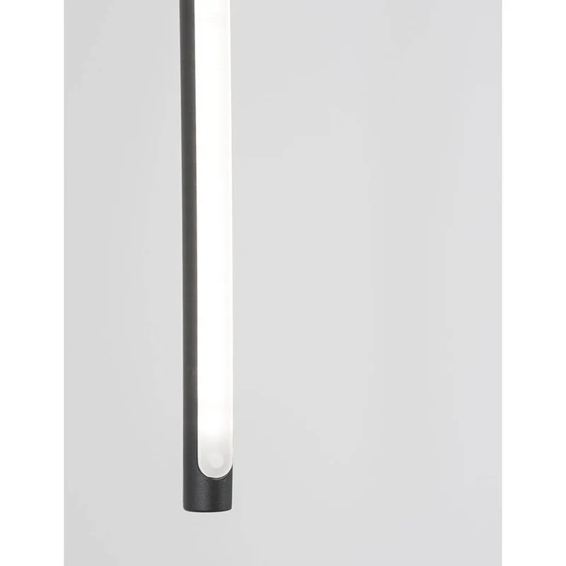 Handy LED Stab Hängeleuchte Schwarz
