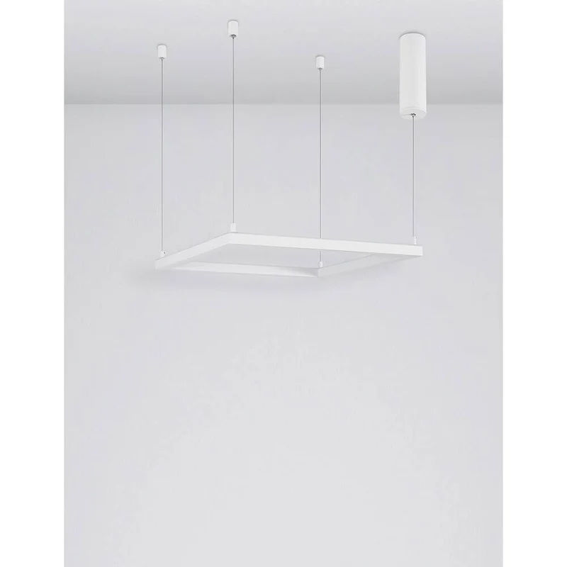 Eterna LED Hängelampe Quadratisch Weiß