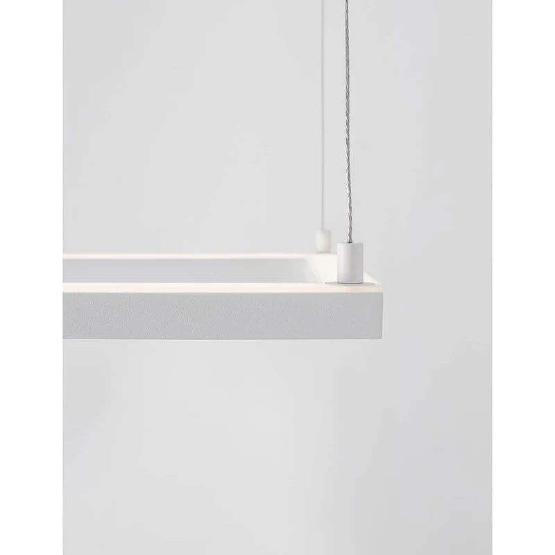 Eterna LED Hängelampe Quadratisch Weiß