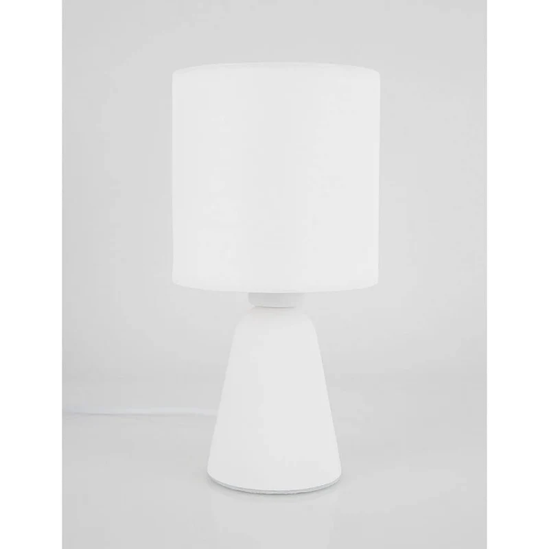 Orion Gips Tischlampe Weiß