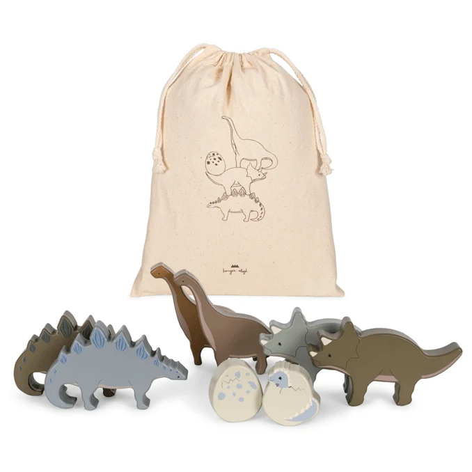 Dinosaurier aus Holz
