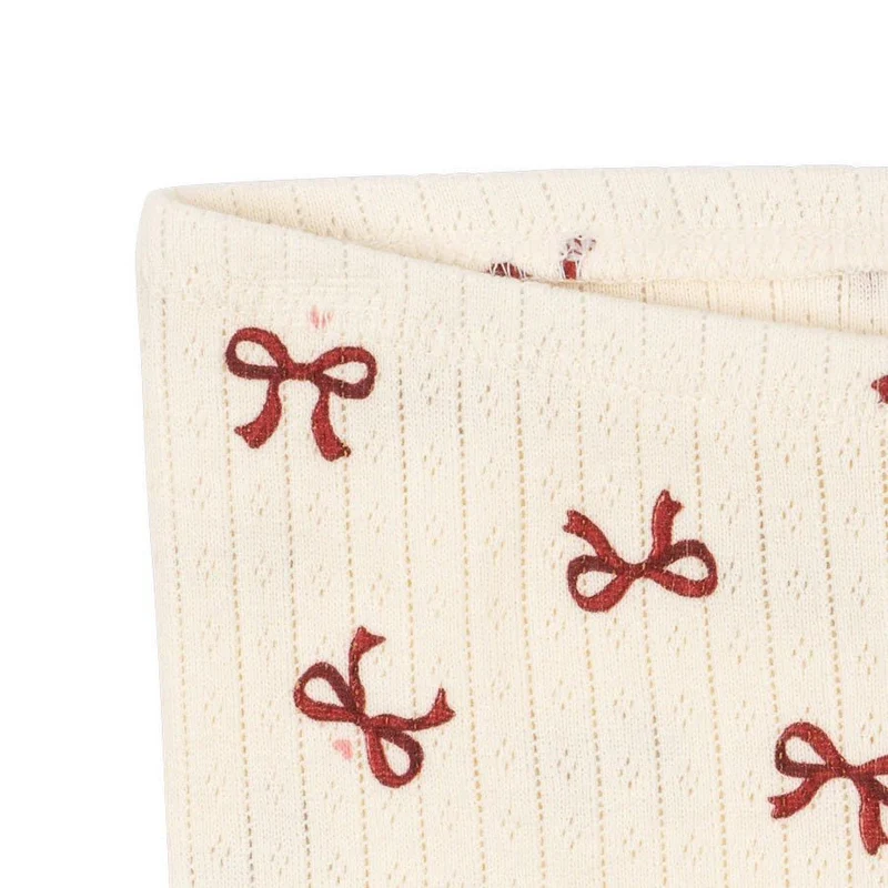 Minnie-Hose mit Schleife, rot