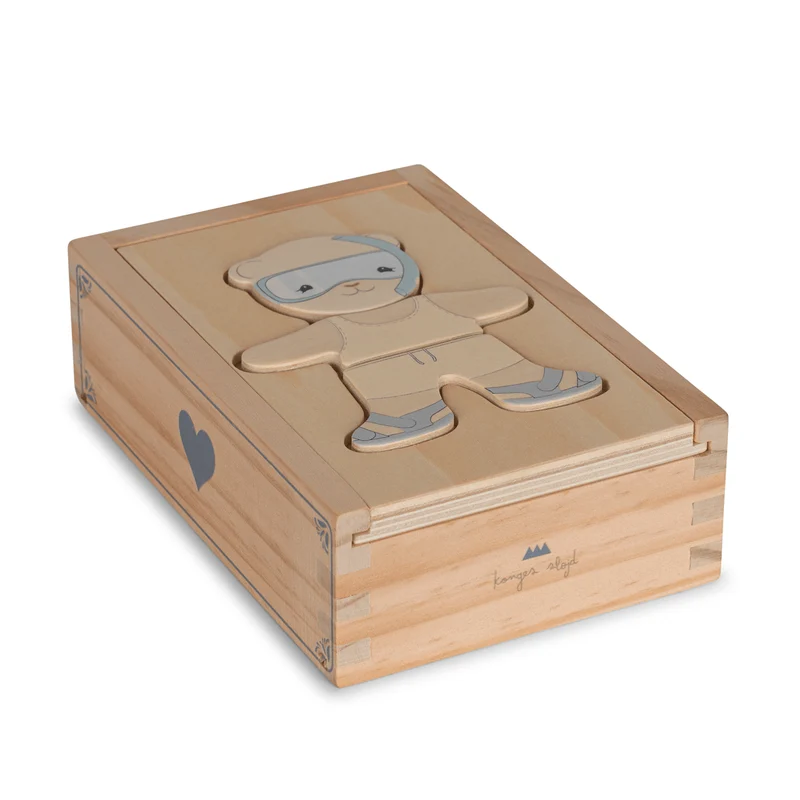 Anziehpuzzle, blau
