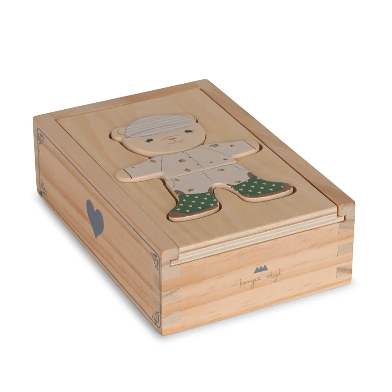 Anziehpuzzle, blau