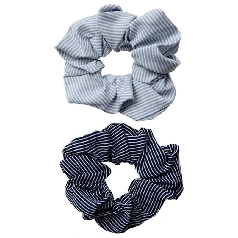 2-er-Pack Haargummis blau