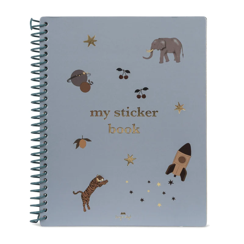 Stickerbuch Grün