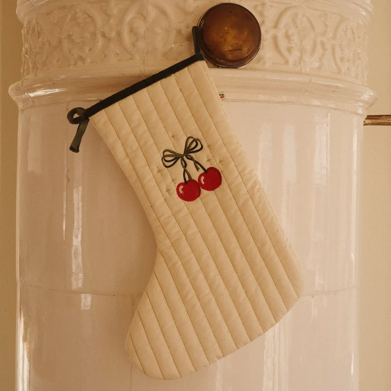 Weihnachtsstrumpf Weihnachtskirsche