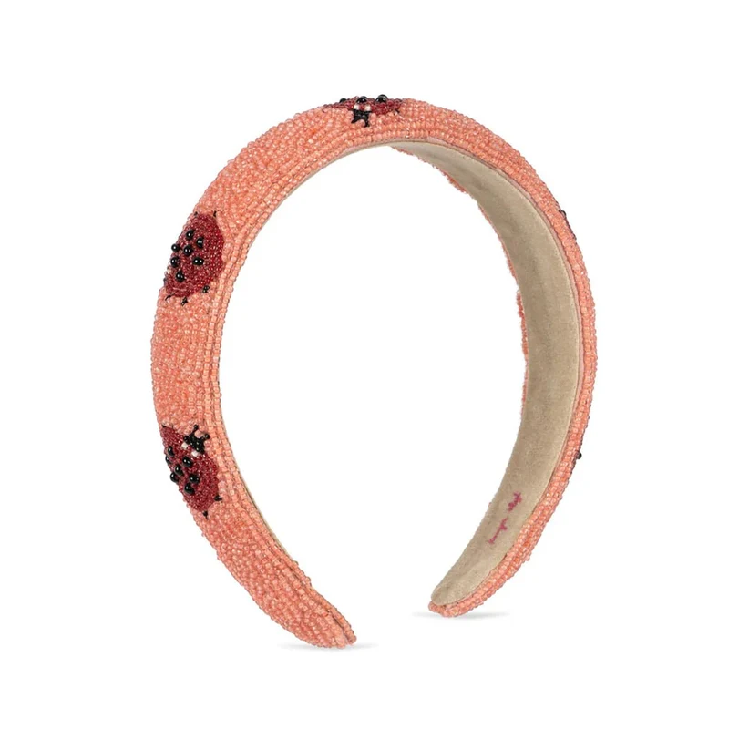 Perlen-Haarband Ladybug