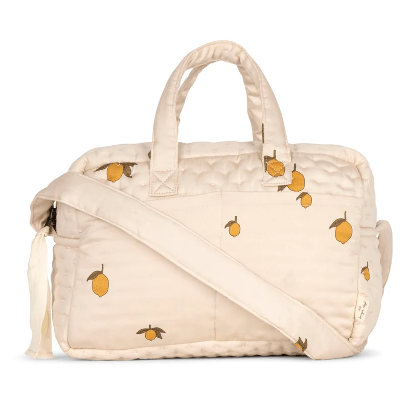 Puppenwickeltasche Zitronengelb