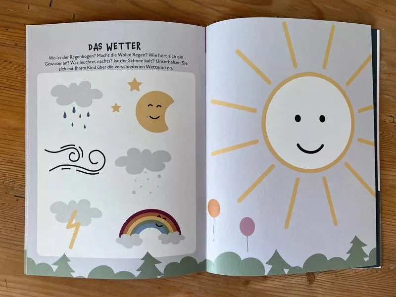 Aufgaben- und Malbuch für kinder (ab 2 jahre)