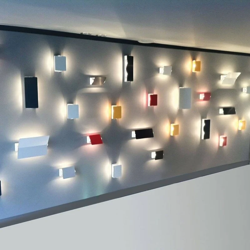 Nemo Applique À Volet Pivotant Plié LED Wandlampe 26x34