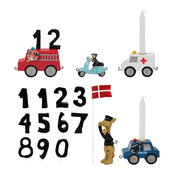 Geburtstagszug mit Autos