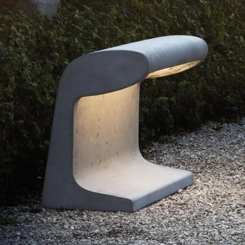 Nemo Borne Béton Grande Outdoor Befestigungsplatte