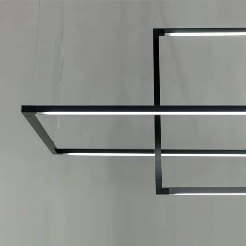 Nemo Spigolo Vertical LED Hängelampe 114x58cm