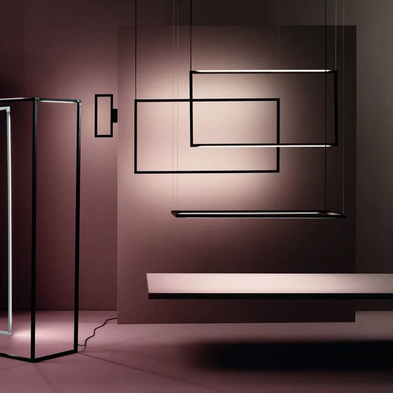 Nemo Spigolo Horizontal LED Hängeleuchte drehbar