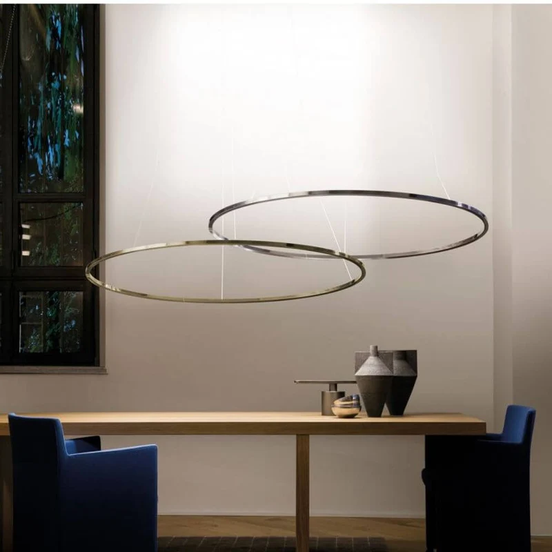 Nemo Ellisse Mega Up LED Pendellampe 186x95cm indirekt