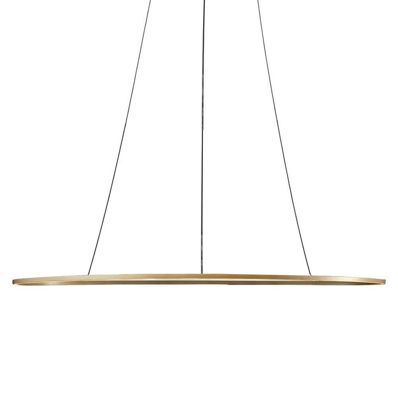 Nemo Ellisse Mega Down LED Hängelampe 186x95cm direkt