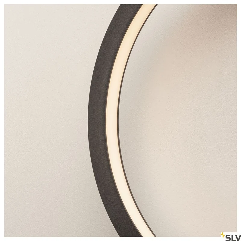 One 40 Wandlampe Dali 3000 & 4000K Schwarz