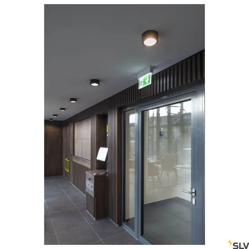 Fera 25 CL LED Deckenaufbaulampe Dali Schwarz