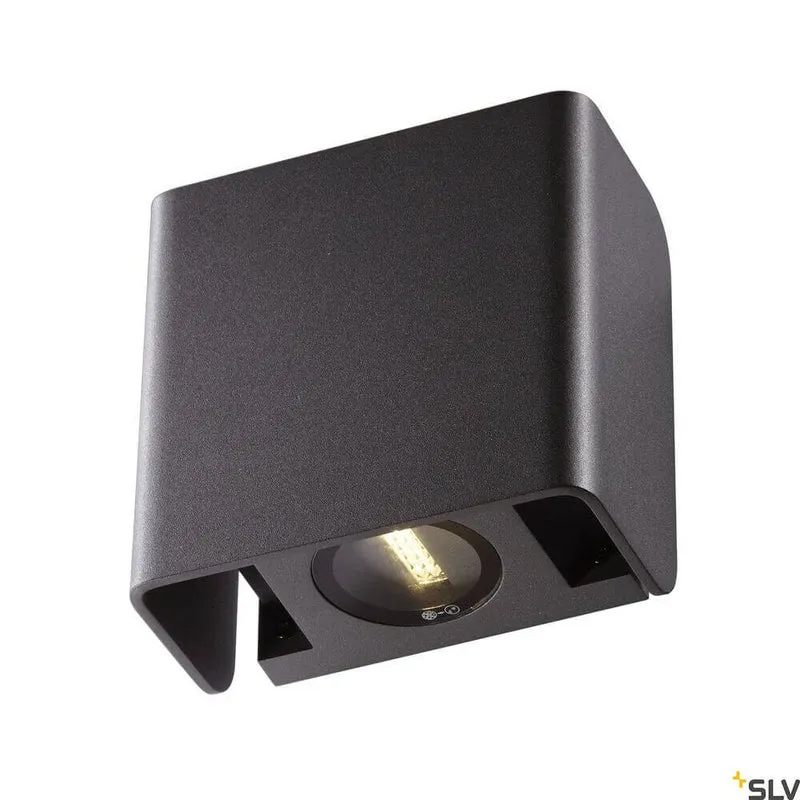 Mana Out LED Wandlampe 3000K IP65 Anthrazit