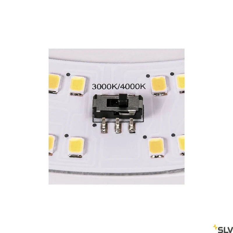 Lipsy 40 Drum LED Deckenlampe Dali Weiß 3000-4000K