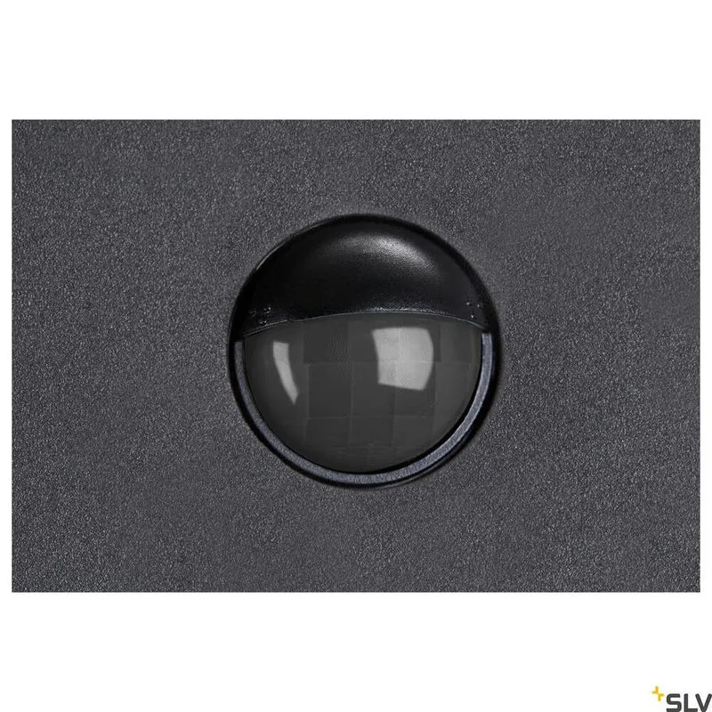Flatt Sensor Wandlampe 3000K IP65 Anthrazit