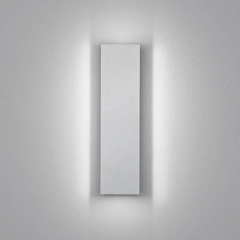 LED Wandleuchte Dex Weiß, Alu-Poliert