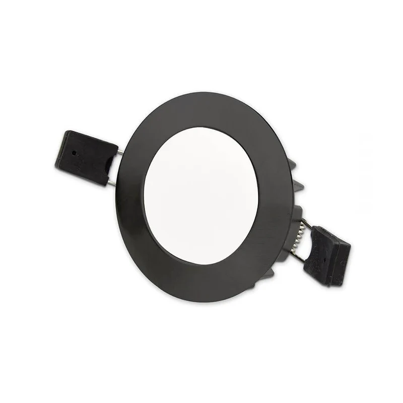 Abdeckung Sys-90 rund Schwarz für Einbaustrahler