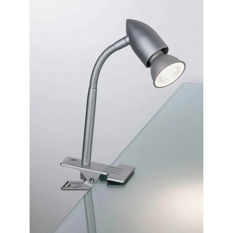 Klemmspot Gesa GU10 Chrom-Matt