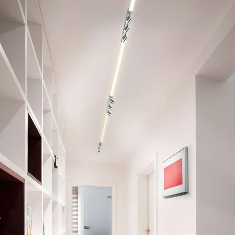 Linienverbinder mit Kabeleinspeisung Vigo Weiß