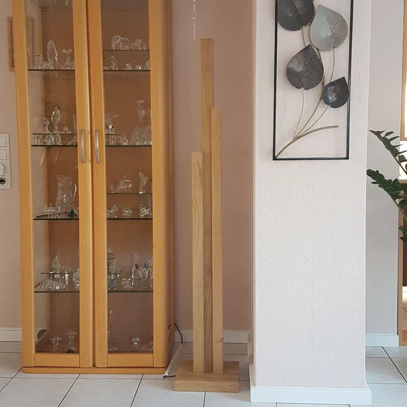 LED Stehlampe Soho Touch-Dimmer 5600lm Eiche-Geölt