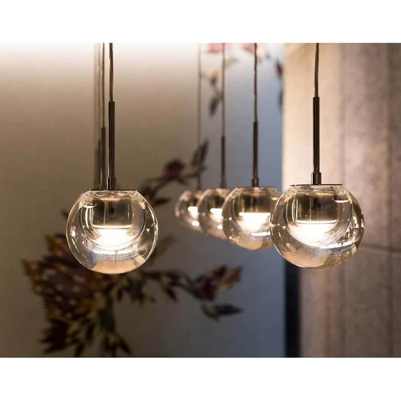 Kundalini LED Einbau-Pendeleuchte Dew Ø 11cm Dimmbar