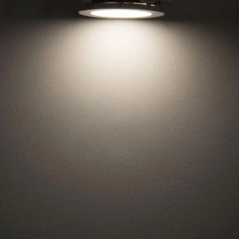 LED Einbaupanel Ø 17cm flach rund silber Dimmbar 12W Neutralweiß
