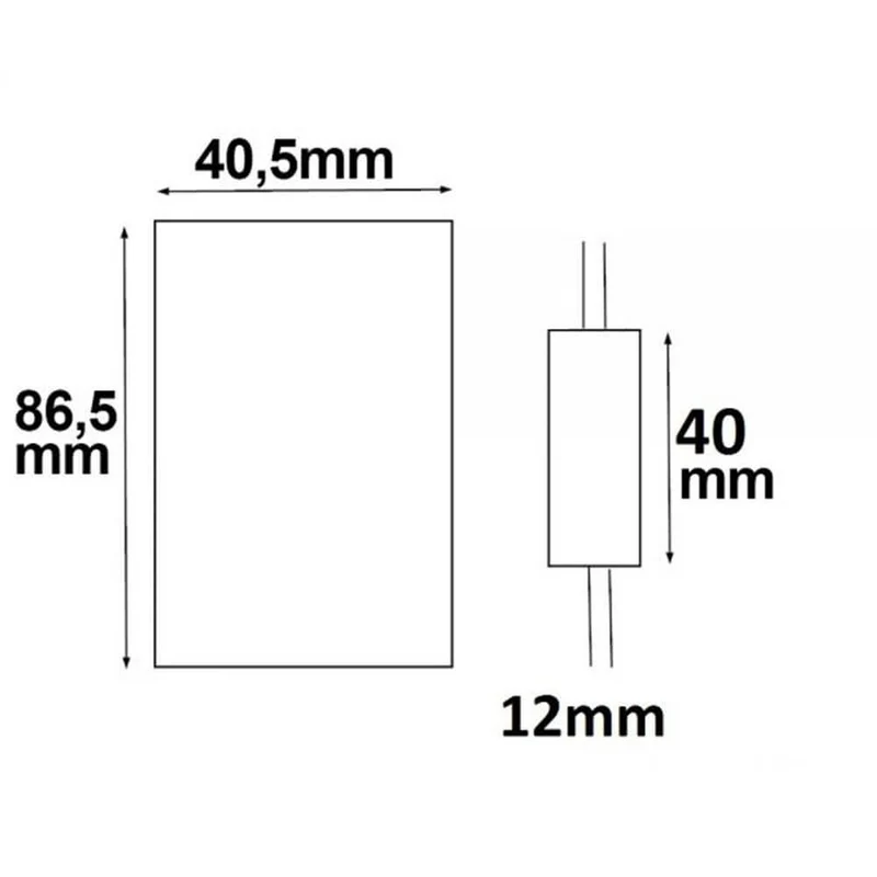 LED Strip Mini Funk Dimmer mit FB