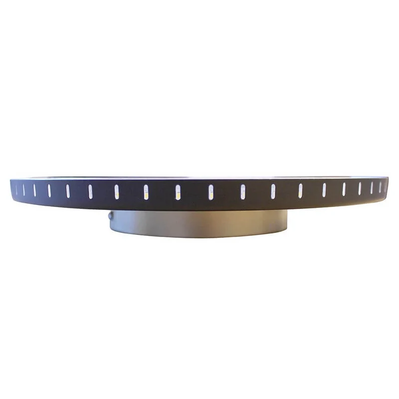 LED Deckenlampe Moon Ø 30cm Silberfarben