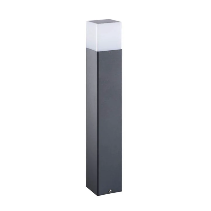 Garten-Pollerlampe Vadra 50cm IP44 Anthrazit, Weiß
