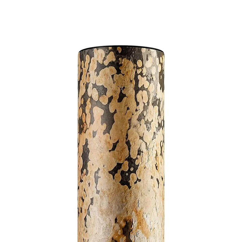 LED Stehleuchte Stein Columna 160cm Goldader